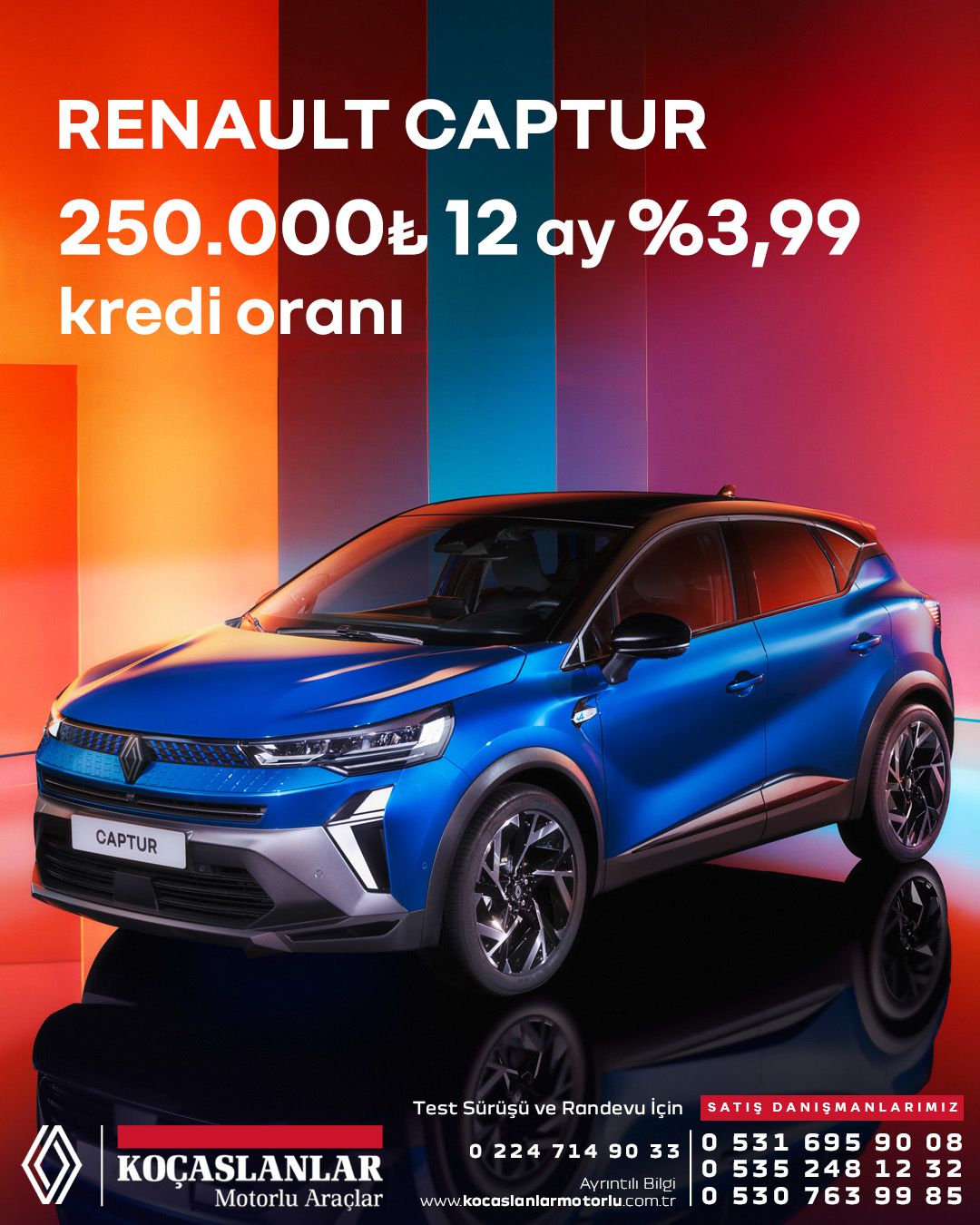 Renault Captur Kredi Kampanyası